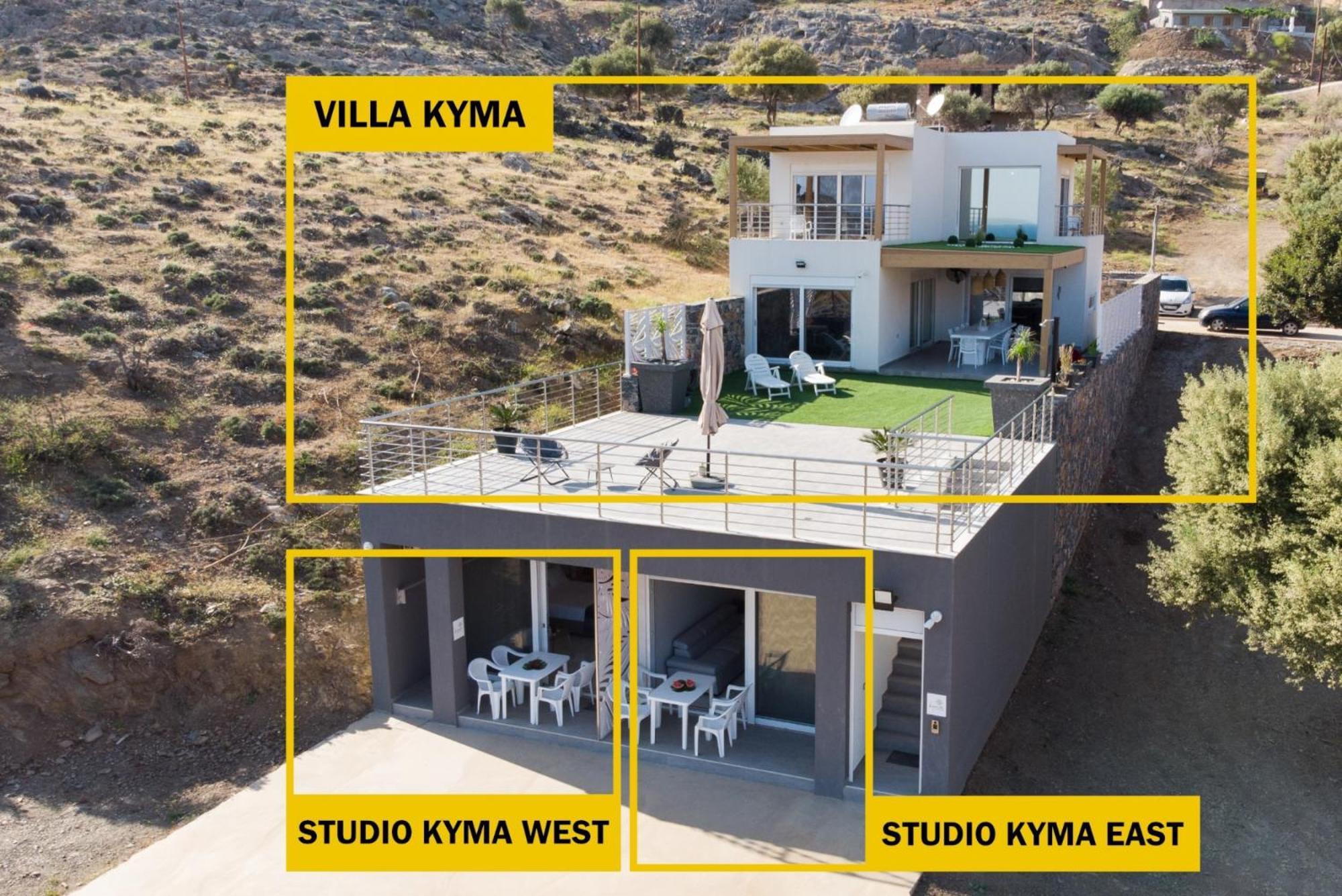 Beachfront Studio Kyma West ~ Crete'S Hidden Gem Kaloí Liménes Exterior foto